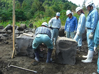 平成２３年度肥後種山石工　技術継承講座